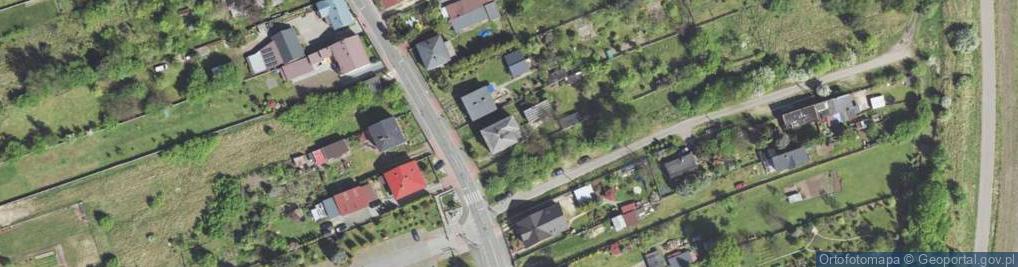 Zdjęcie satelitarne Wiejska ul.