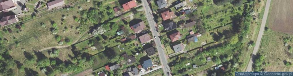 Zdjęcie satelitarne Wiejska ul.