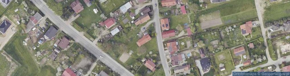 Zdjęcie satelitarne Wiejska ul.