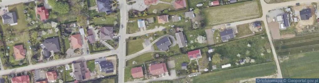 Zdjęcie satelitarne Wiejska ul.