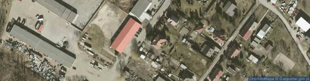Zdjęcie satelitarne Wiśniowa ul.