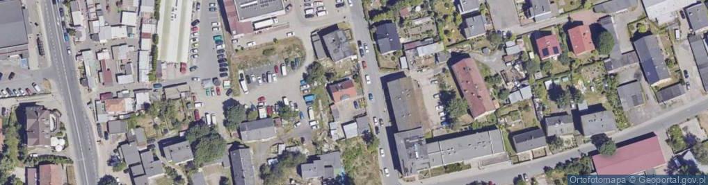 Zdjęcie satelitarne Wiejska ul.
