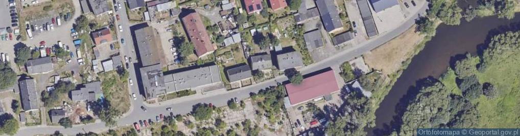 Zdjęcie satelitarne Wiejska ul.