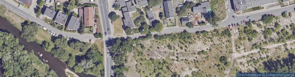 Zdjęcie satelitarne Wiejska ul.