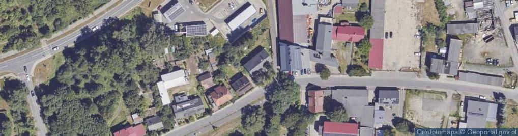 Zdjęcie satelitarne Wiejska ul.