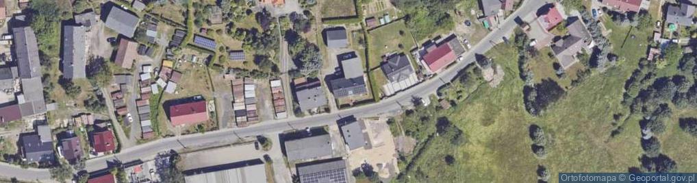 Zdjęcie satelitarne Wiejska ul.