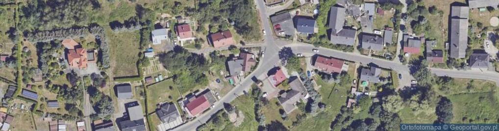 Zdjęcie satelitarne Wiejska ul.