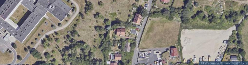 Zdjęcie satelitarne Wiejska ul.