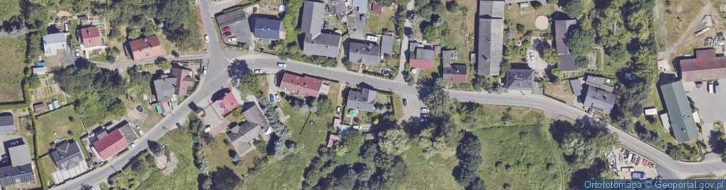 Zdjęcie satelitarne Wiejska ul.