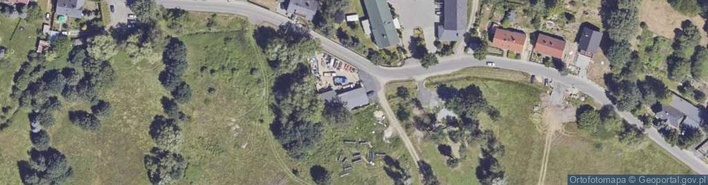 Zdjęcie satelitarne Wiejska ul.