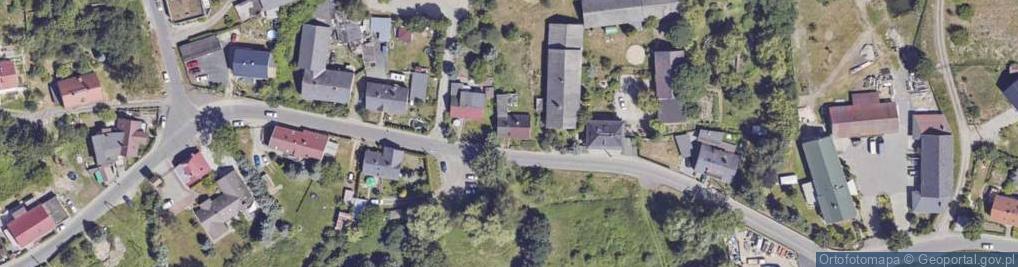 Zdjęcie satelitarne Wiejska ul.