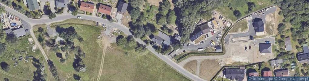 Zdjęcie satelitarne Wiejska ul.