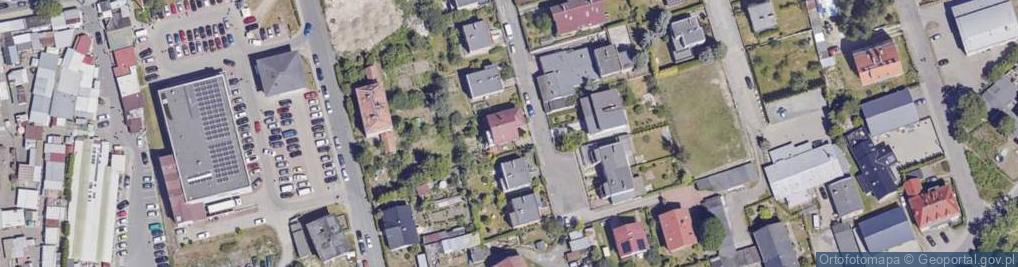 Zdjęcie satelitarne Wiosenna ul.