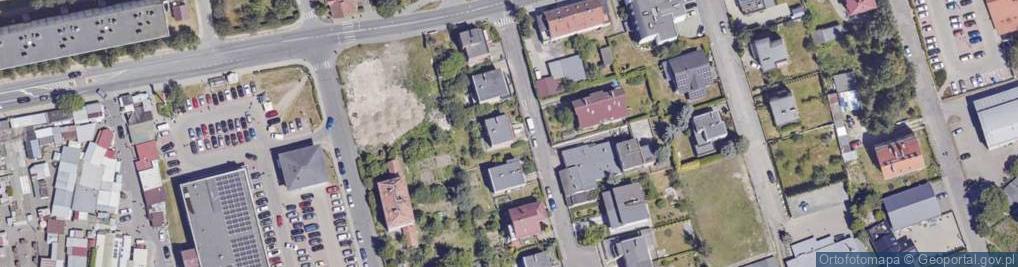 Zdjęcie satelitarne Wiosenna ul.