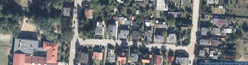 Zdjęcie satelitarne Wiosenna ul.