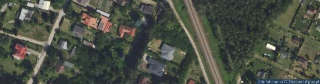 Zdjęcie satelitarne Wiosenna ul.