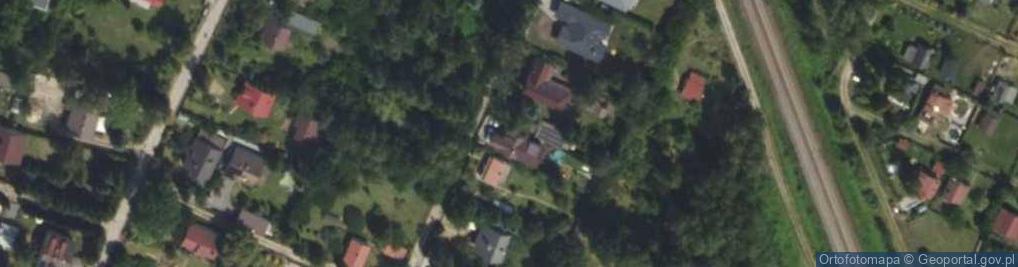 Zdjęcie satelitarne Wiosenna ul.