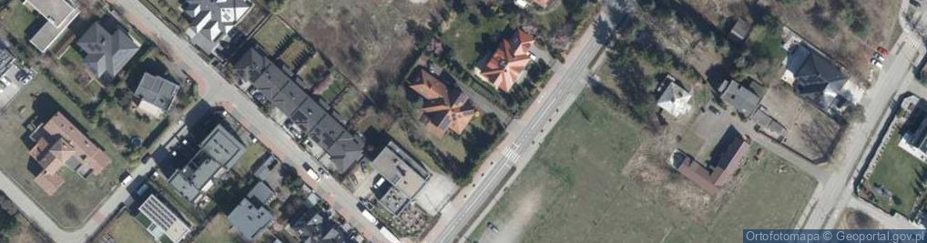 Zdjęcie satelitarne Wilanowska ul.