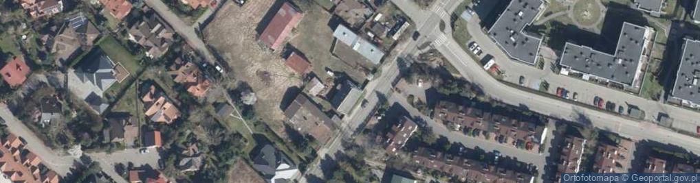 Zdjęcie satelitarne Wilanowska ul.