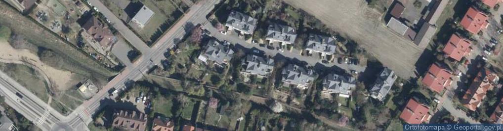 Zdjęcie satelitarne Winorośli ul.