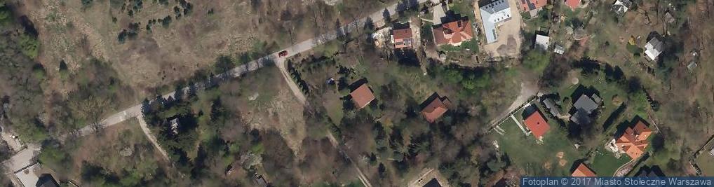 Zdjęcie satelitarne Wiosenna ul.