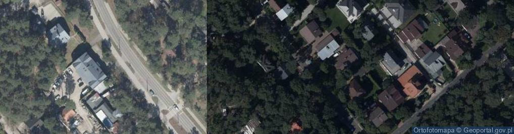 Zdjęcie satelitarne Wiosenna ul.