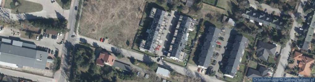 Zdjęcie satelitarne Willa Wrzos ul.