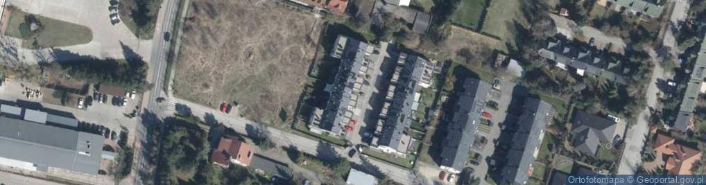 Zdjęcie satelitarne Willa Wrzos ul.