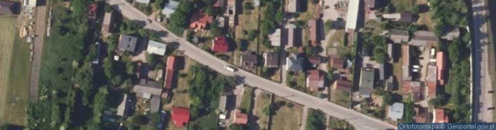 Zdjęcie satelitarne Wiejska ul.