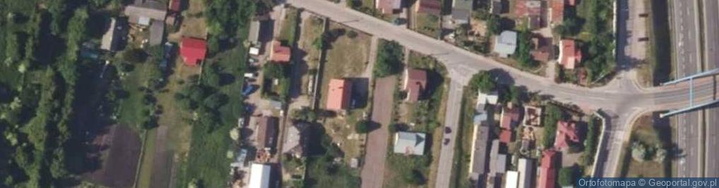 Zdjęcie satelitarne Wiejska ul.