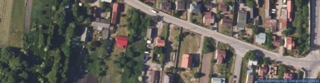 Zdjęcie satelitarne Wiejska ul.