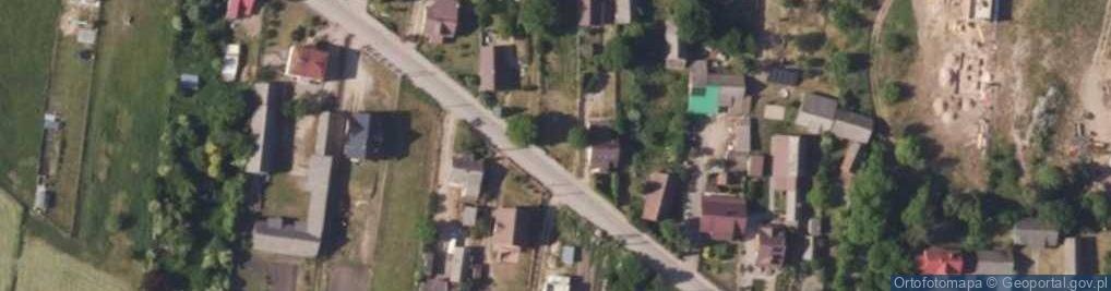 Zdjęcie satelitarne Wiejska ul.