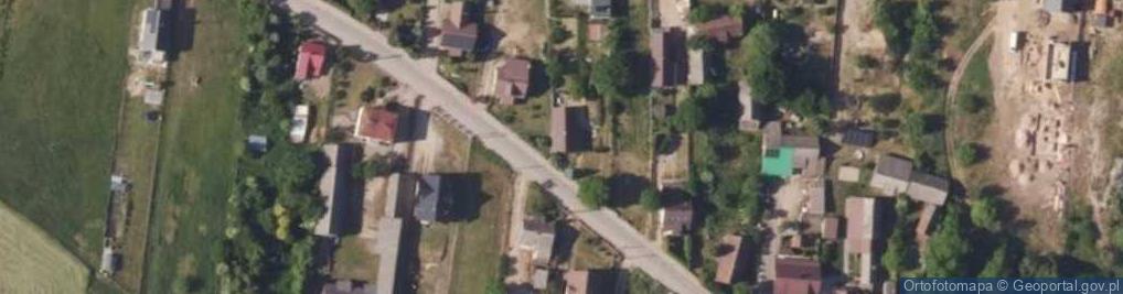 Zdjęcie satelitarne Wiejska ul.