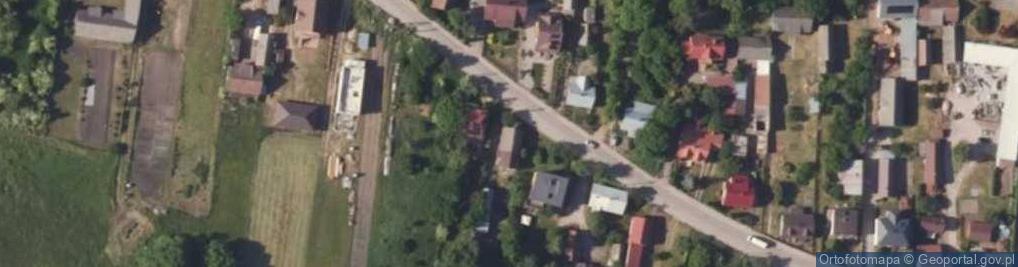 Zdjęcie satelitarne Wiejska ul.