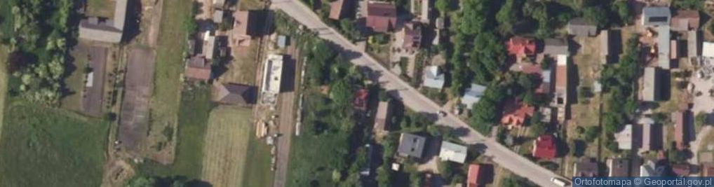 Zdjęcie satelitarne Wiejska ul.