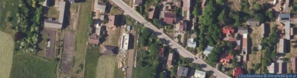 Zdjęcie satelitarne Wiejska ul.