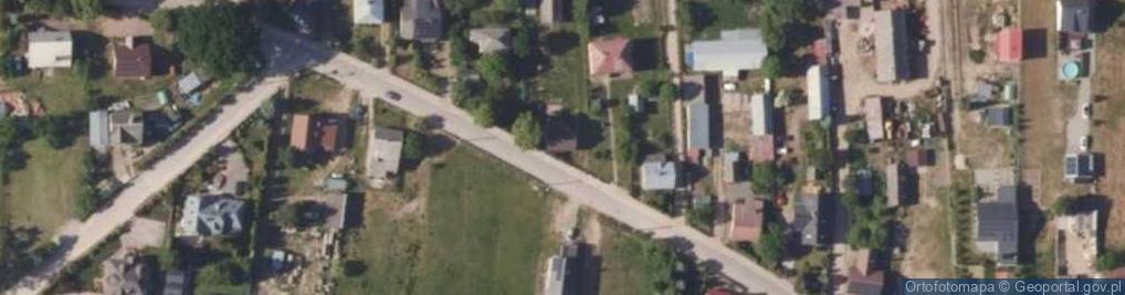 Zdjęcie satelitarne Wiejska ul.