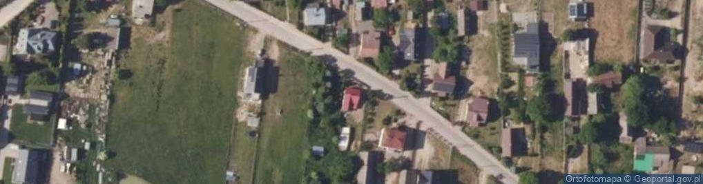 Zdjęcie satelitarne Wiejska ul.