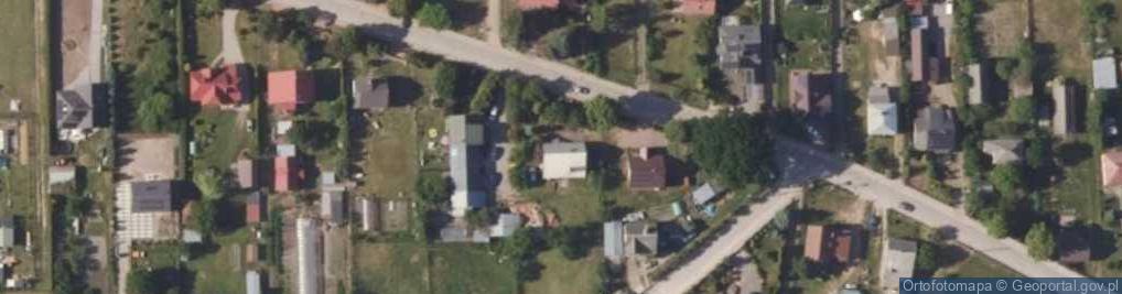 Zdjęcie satelitarne Wiejska ul.