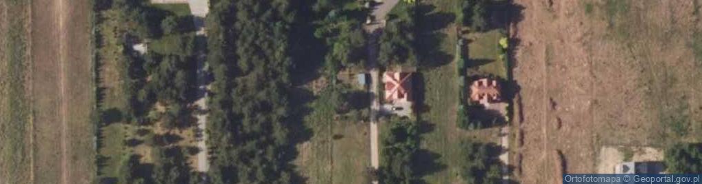 Zdjęcie satelitarne Wiejska ul.