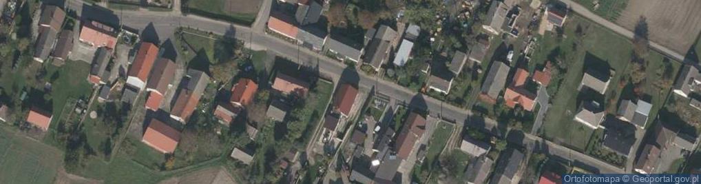 Zdjęcie satelitarne Wiejska ul.