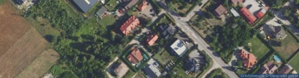Zdjęcie satelitarne Wilgi ul.