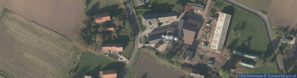 Zdjęcie satelitarne Wiejska ul.