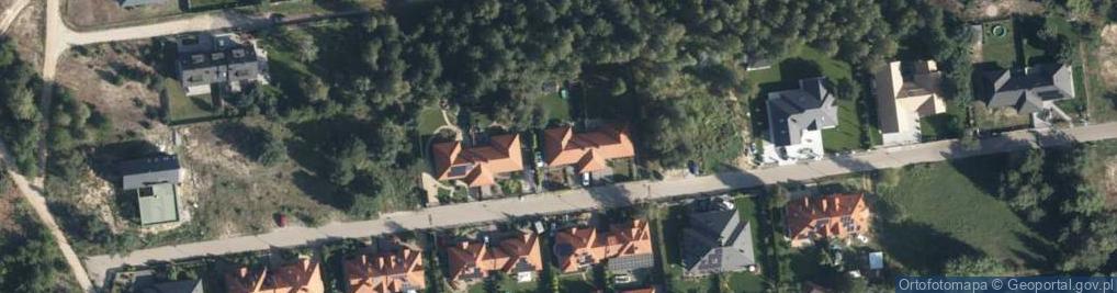 Zdjęcie satelitarne Wiosenna ul.