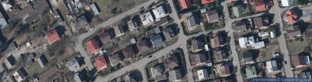 Zdjęcie satelitarne Wiśniowa ul.