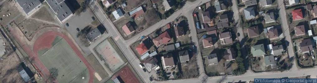 Zdjęcie satelitarne Wiśniowa ul.