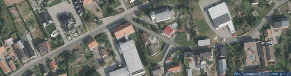 Zdjęcie satelitarne Wiejska ul.