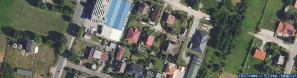 Zdjęcie satelitarne Wiosenna ul.