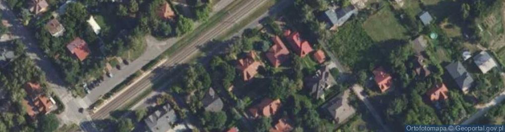Zdjęcie satelitarne Wiosenna ul.