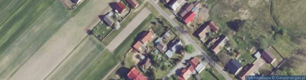 Zdjęcie satelitarne Wiejska ul.